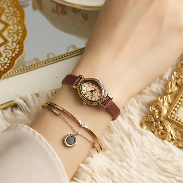 Oval Belt Quartz Waterproof Fashion Watch