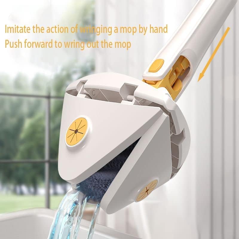 360° Rotating Adjustable Mop – Smart, Effortless Cleaning for Every Corner